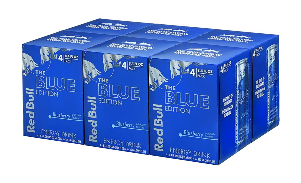 Redbull Energy Drink Blue Edition Blueberry Flavor 250 ml - Image 2